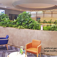 Football Clubhouse uses artificial greenery to set-off beautiful custom-built planters poplet image 2
