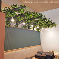 New Tavern uses artificial greenery- lots! poplet image 6
