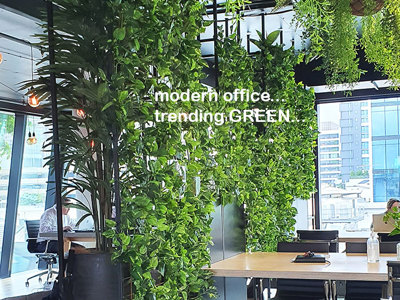 Modern Office...trending green