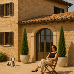 Cypress Pine UV 1.5m  - artificial plants, flowers & trees - image 4