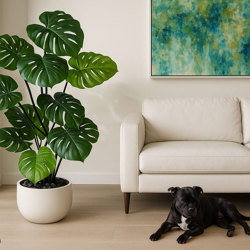 Swiss Cheese Plant [Monstera] 1.7m - artificial plants, flowers & trees - image 5