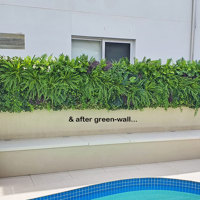 Domestic Pool Area improved by soft Green-Wall poplet image 2