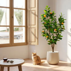 Fruit Tree- Cumquat 1.2m  - artificial plants, flowers & trees - image 2