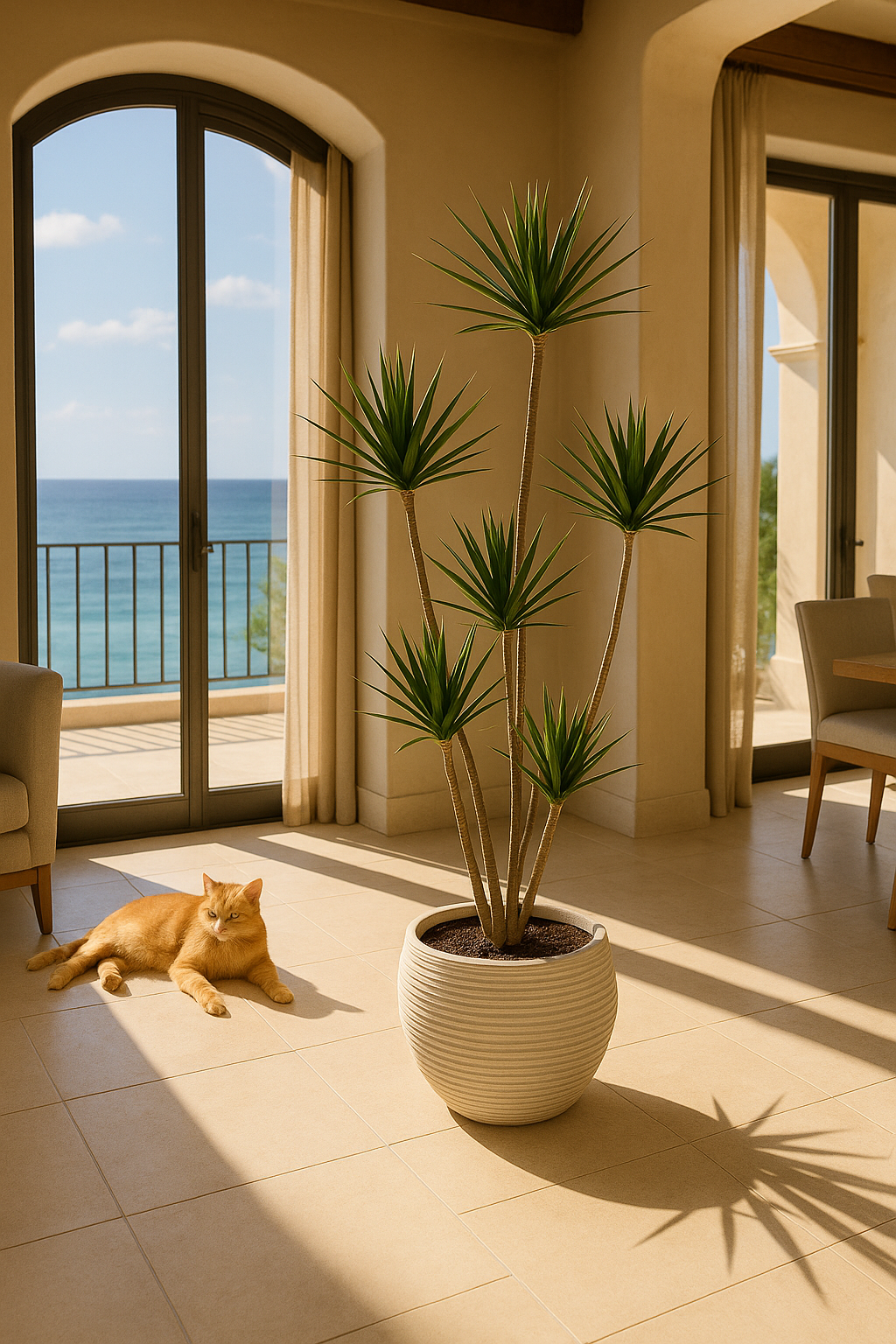 Dracaena Marginata Tree- 2.1m with 7 heads 