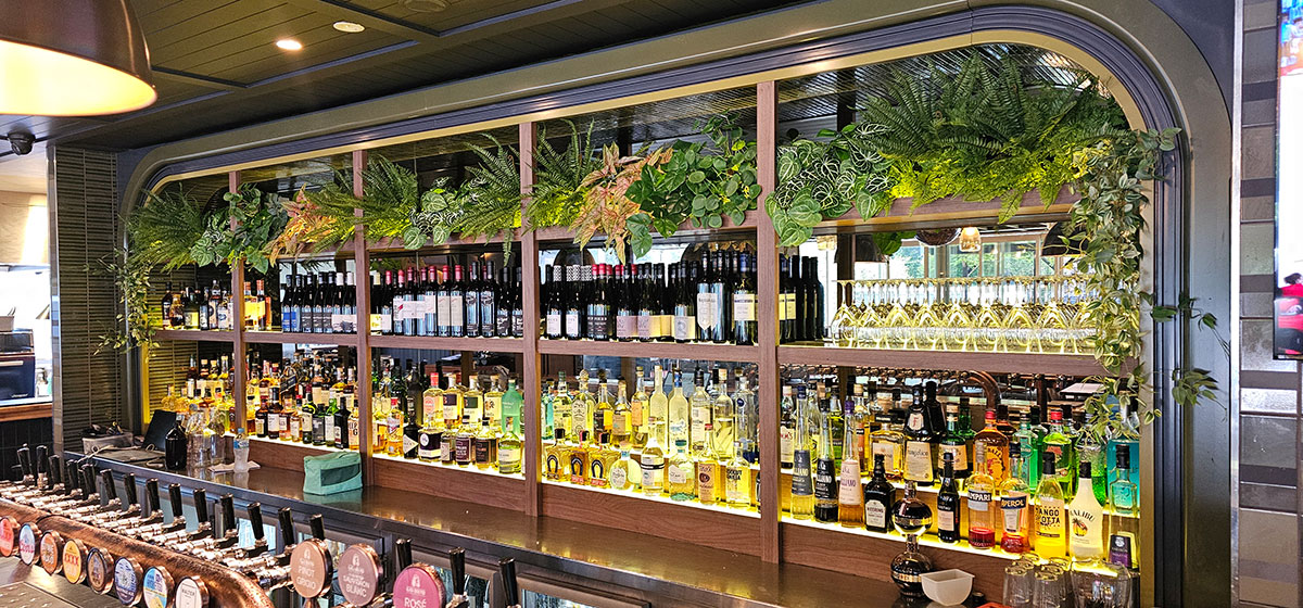 bar gets a vibrant green lift 