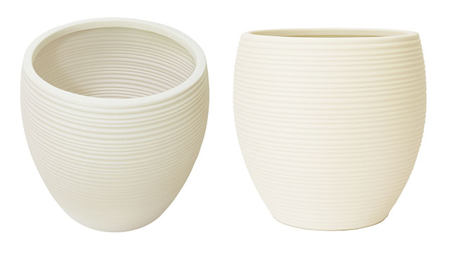 Planters- Ripple Pot lge 