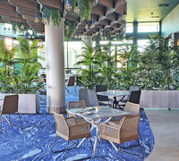 Elegant Foyer at new Airport Hotel...