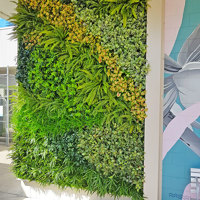 Shopping Mall Entrance finished-off with artificial Green-Wall... poplet image 3