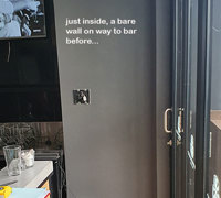 Club 'greens-up' sunny Balcony Bar with latest UV-rated artificial plants...