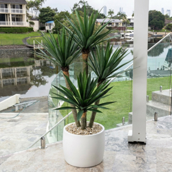 Agave- Spikey Agave Plant UV 1.3m with 4 heads  - artificial plants, flowers & trees - image 2