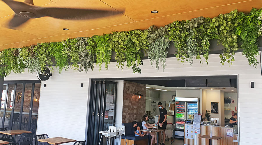 Very latest artificial greenery ideas used to lift Shopping Cnt Dining Precinct... image 8