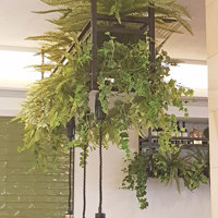 How to easily add artificial greenery to shelves... poplet image 4