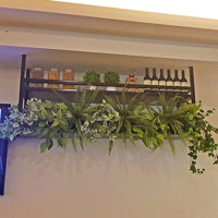 How to easily add artificial greenery to shelves... poplet image 6